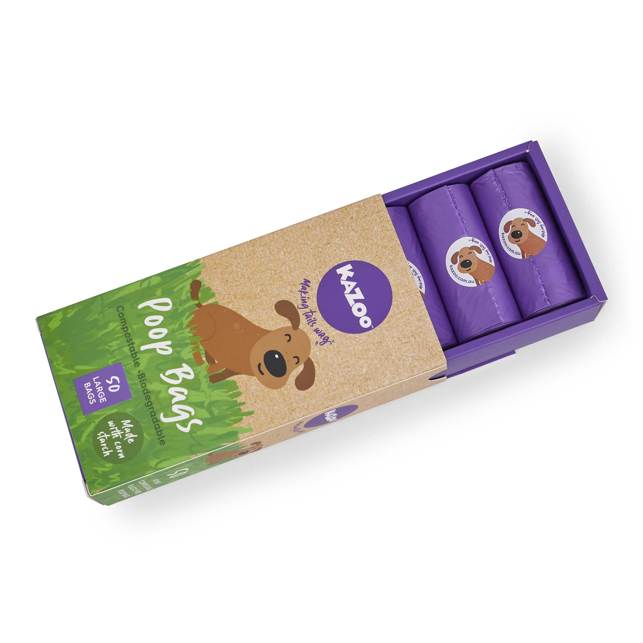 Eco-Friendly Compostable Biodegradable Poop Bags - 50pk - Image 7