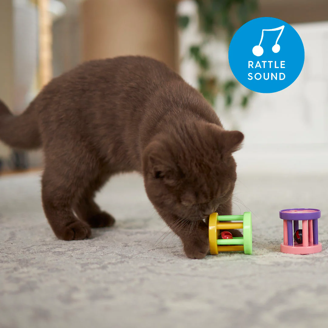 Barrel Rattle Cat Toy - Image 2