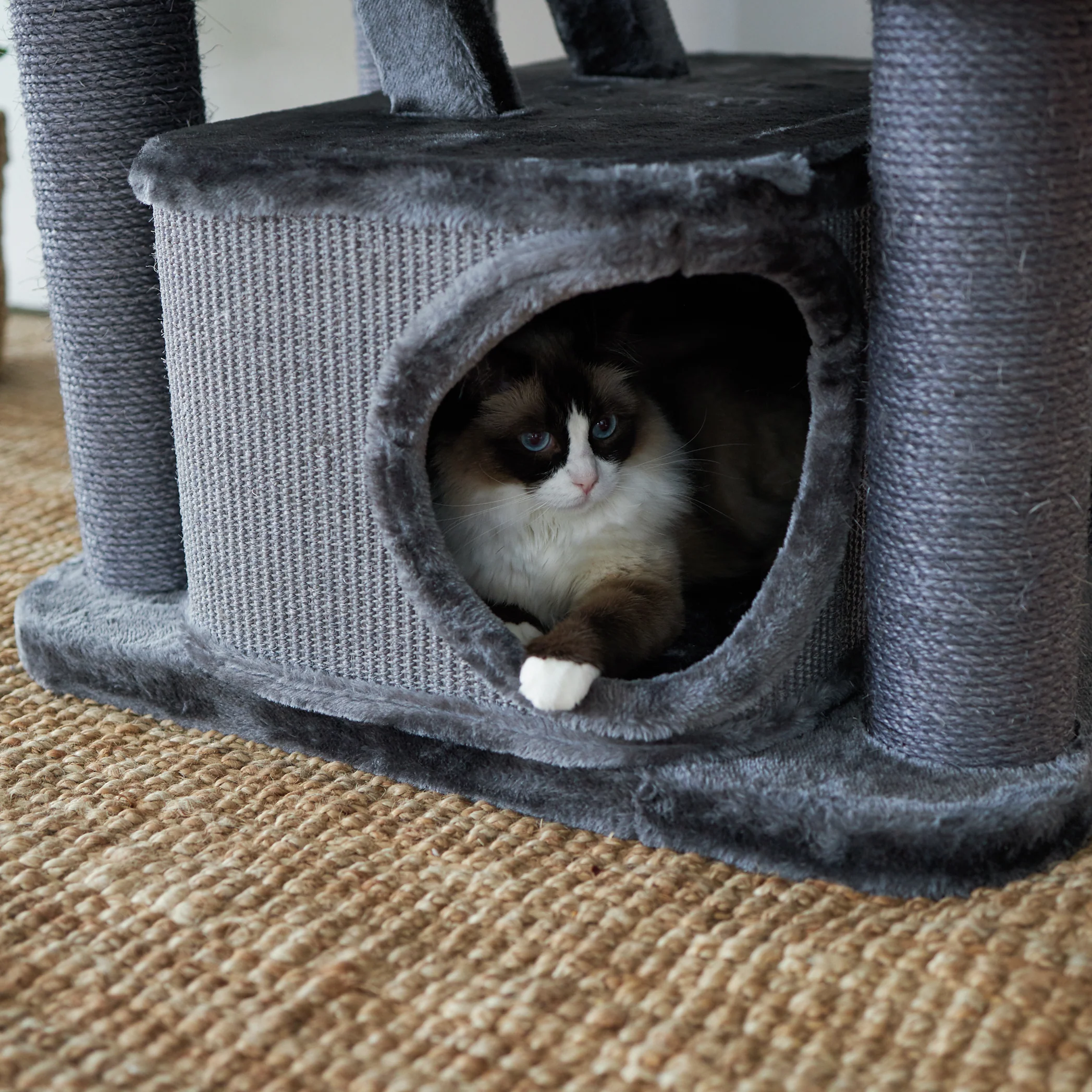 Kitty Climb Playground - Charcoal - Image 12