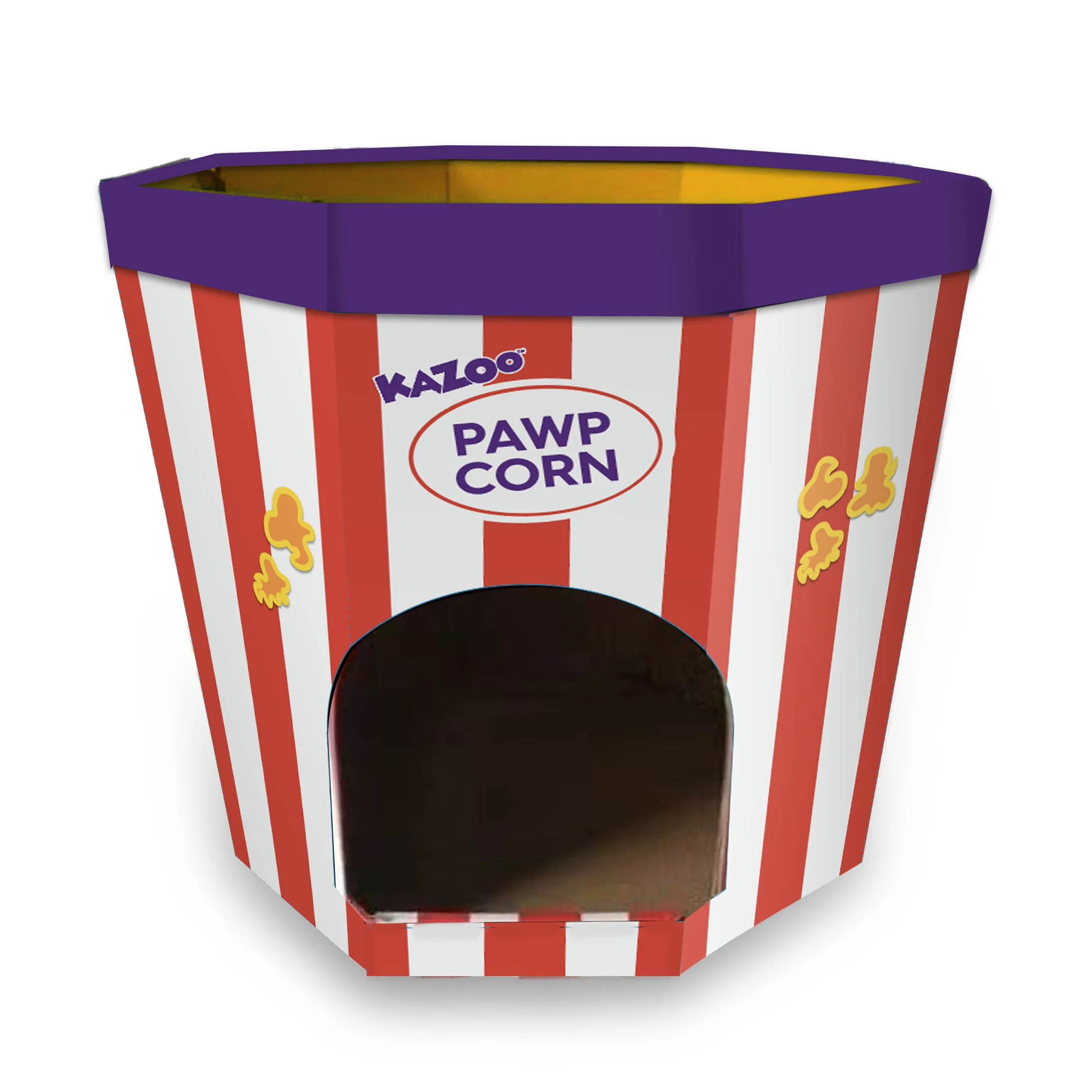 Kitty Popcorn Cardboard House - Image 3