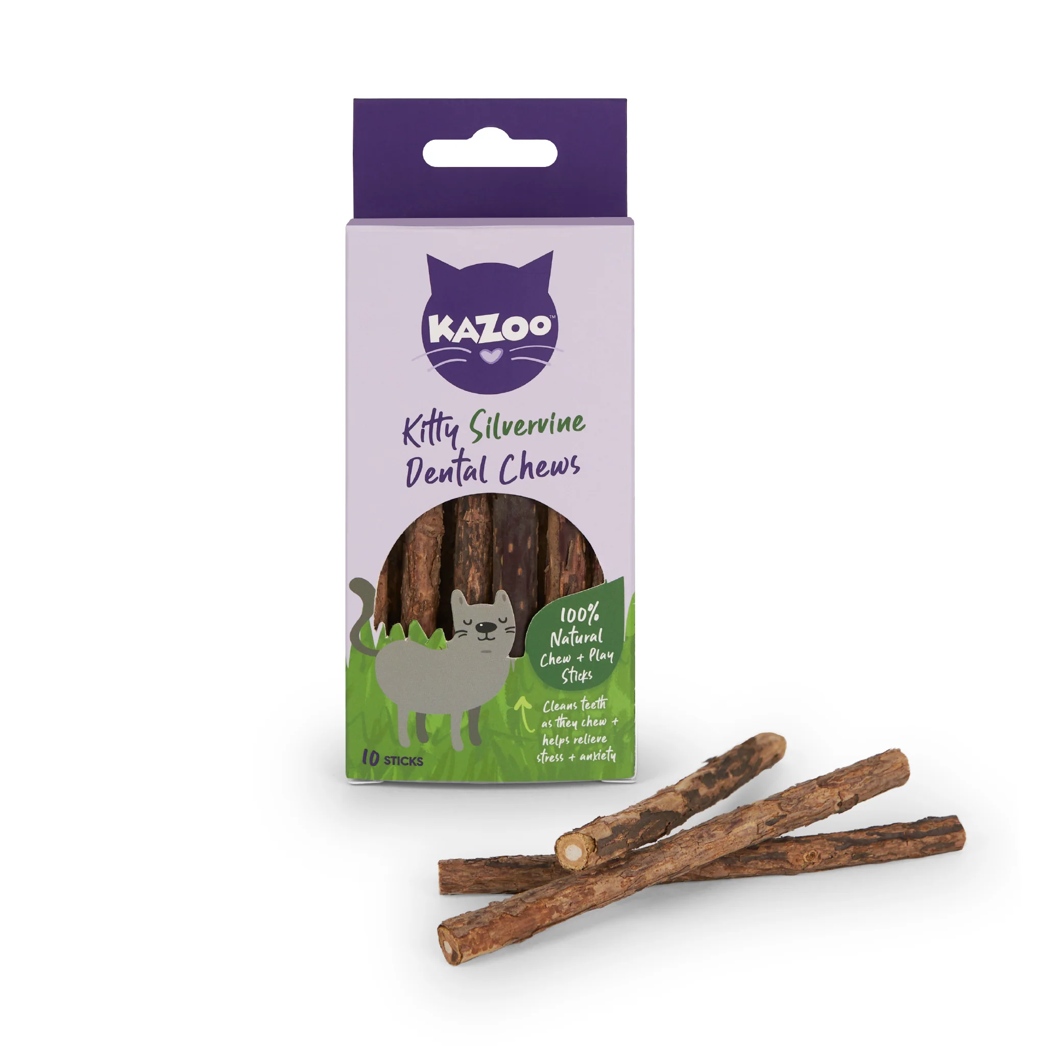 Kitty Silvervine Dental Chews - 10 pack - Image 11