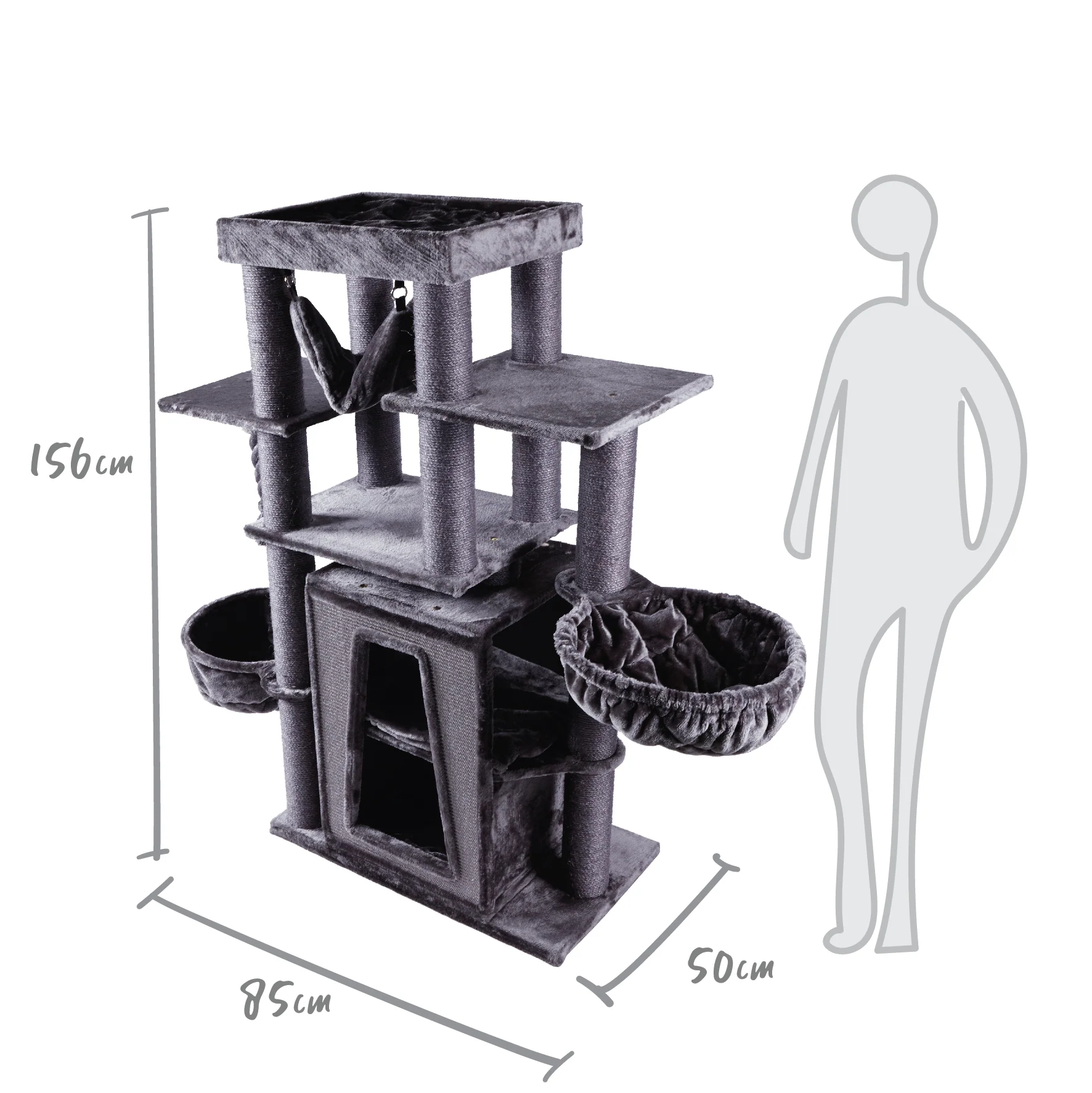 Kitty Tall Cubby Playground - Image 12