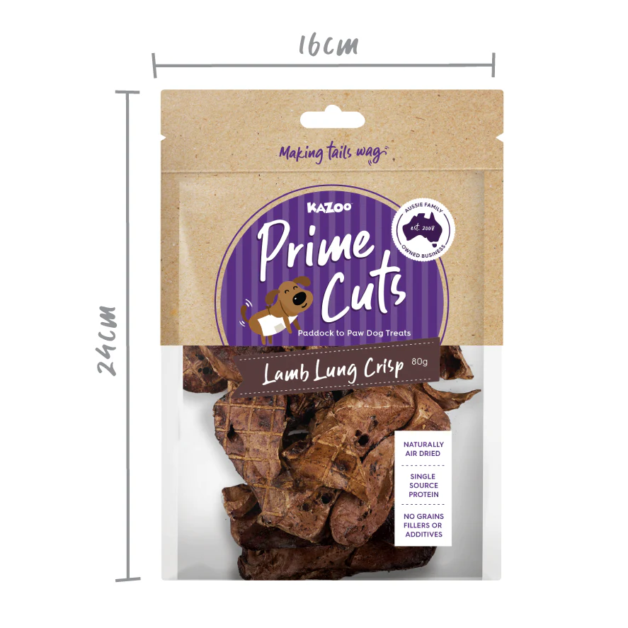 Aussie Lamb Lung Crisps Dog Treats - Image 4