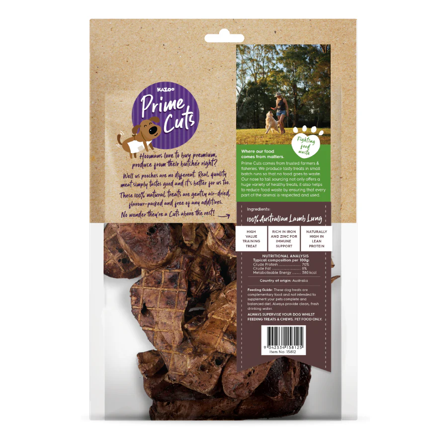 Aussie Lamb Lung Crisps Dog Treats - Image 5