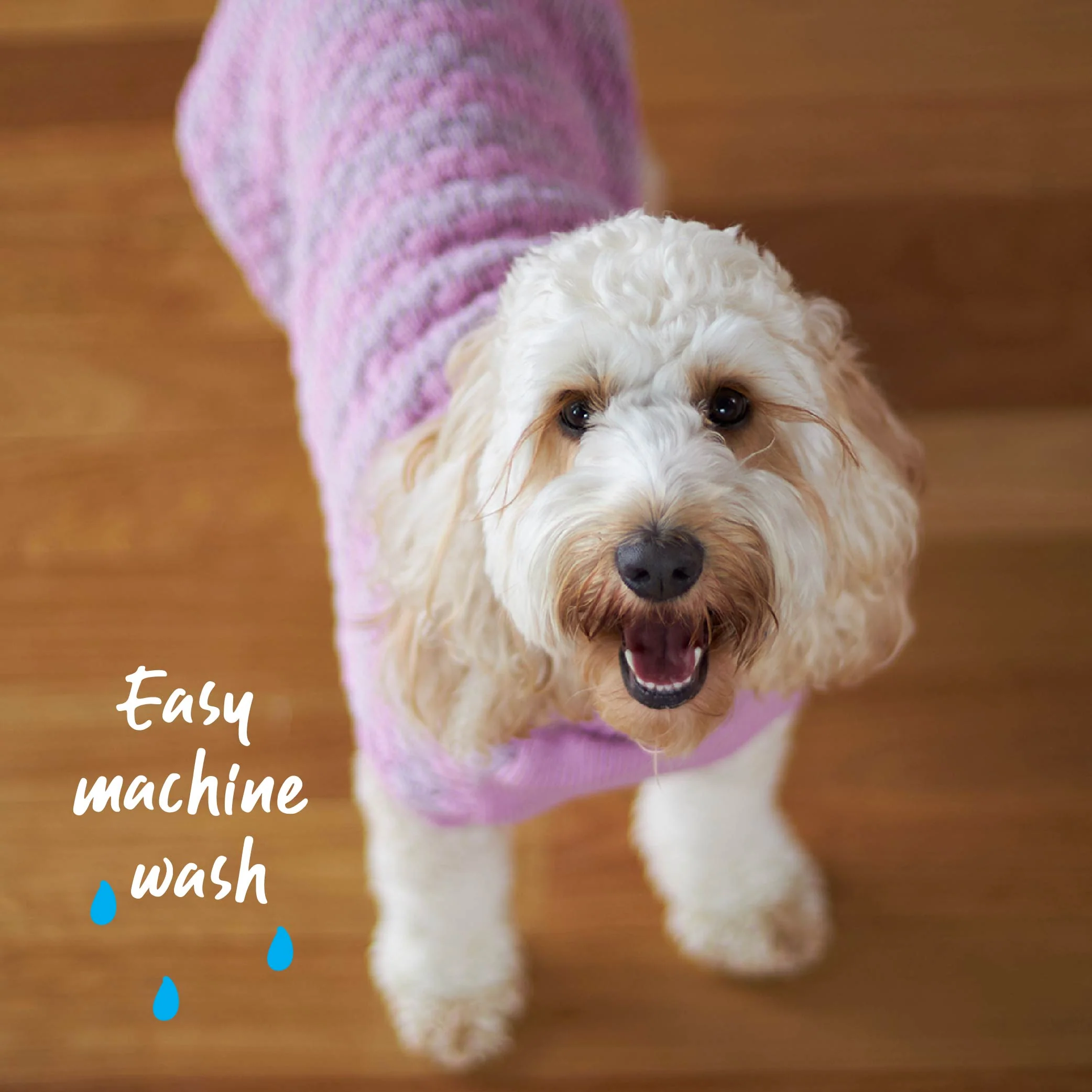 Lilac Posy Dog Jumper - Image 2