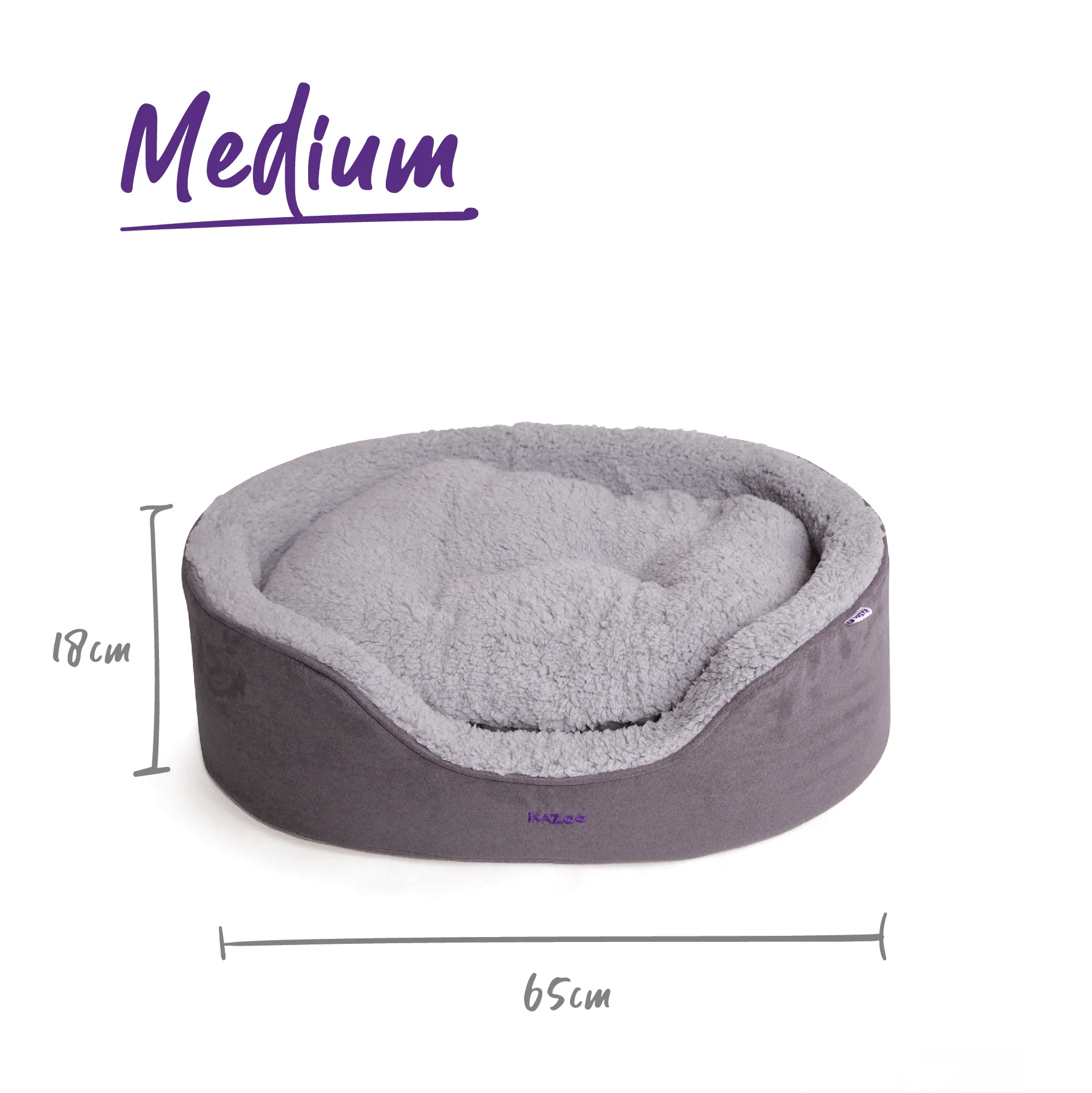 Manhattan Bed - Grey & White - Cat - Image 9