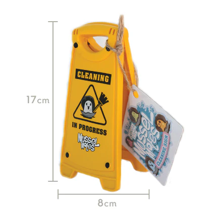 Mussel Mate Cleaning Sign - Aquarium Ornament - Image 2