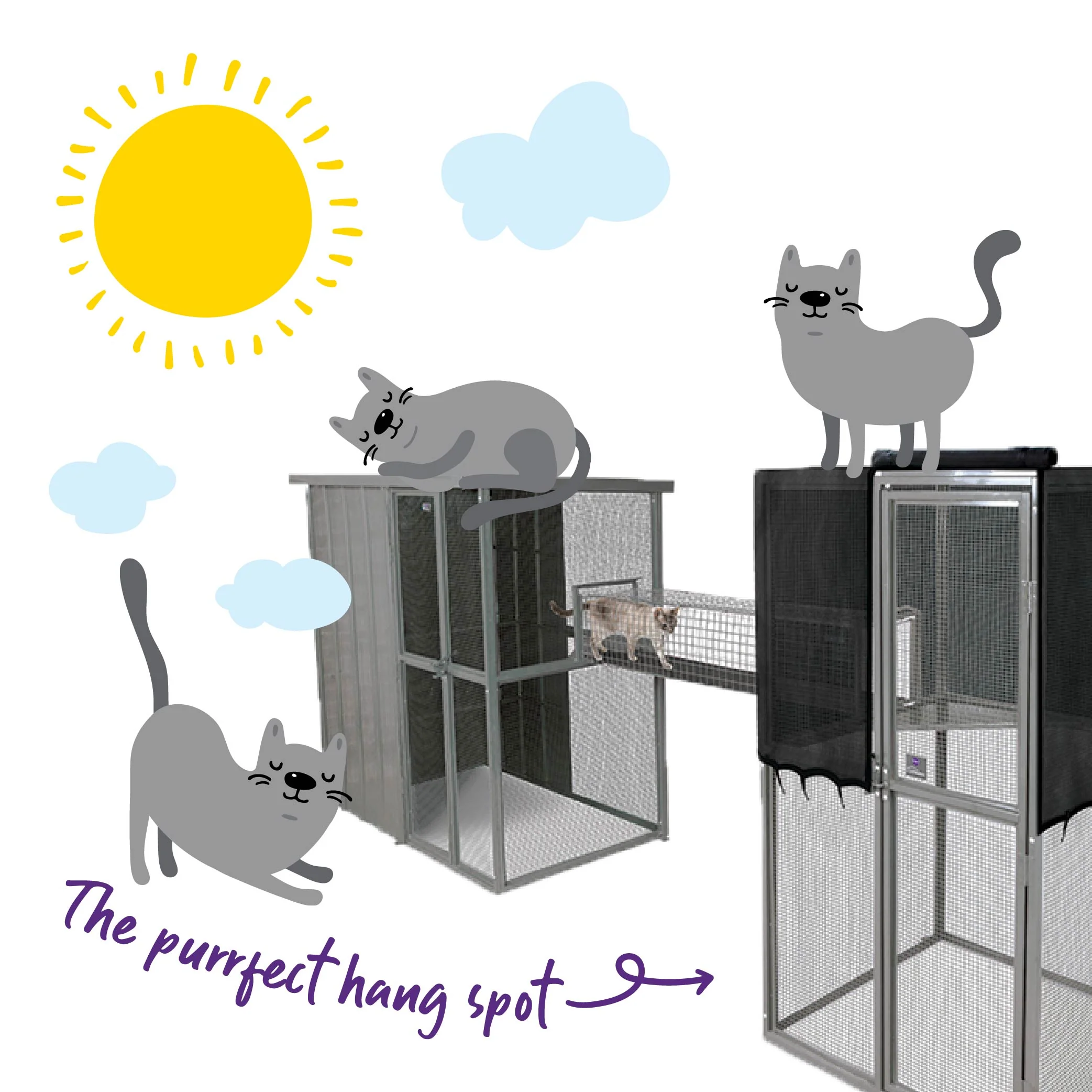 Outdoor Cat House Enclosure - Image 13