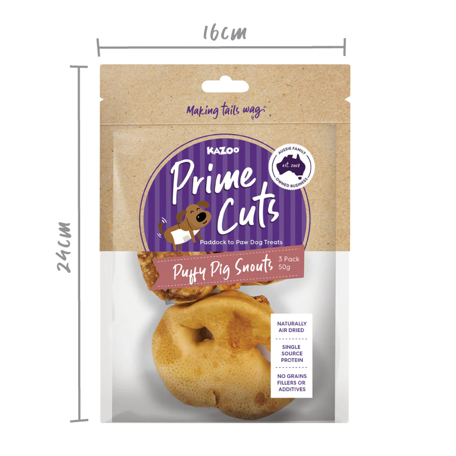 Puffy Pig Snout Dog Treats - Image 4