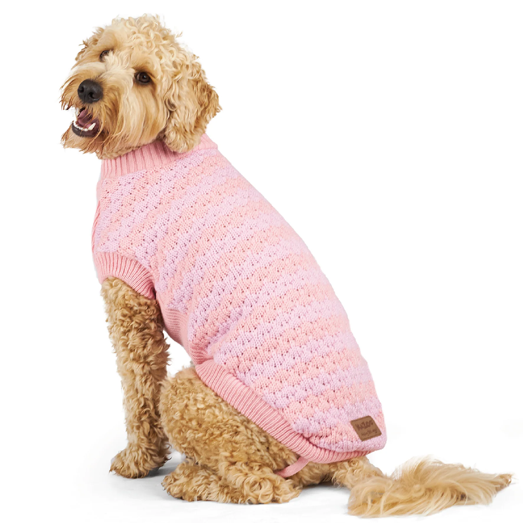 Pink Posy Dog Jumper - Image 5