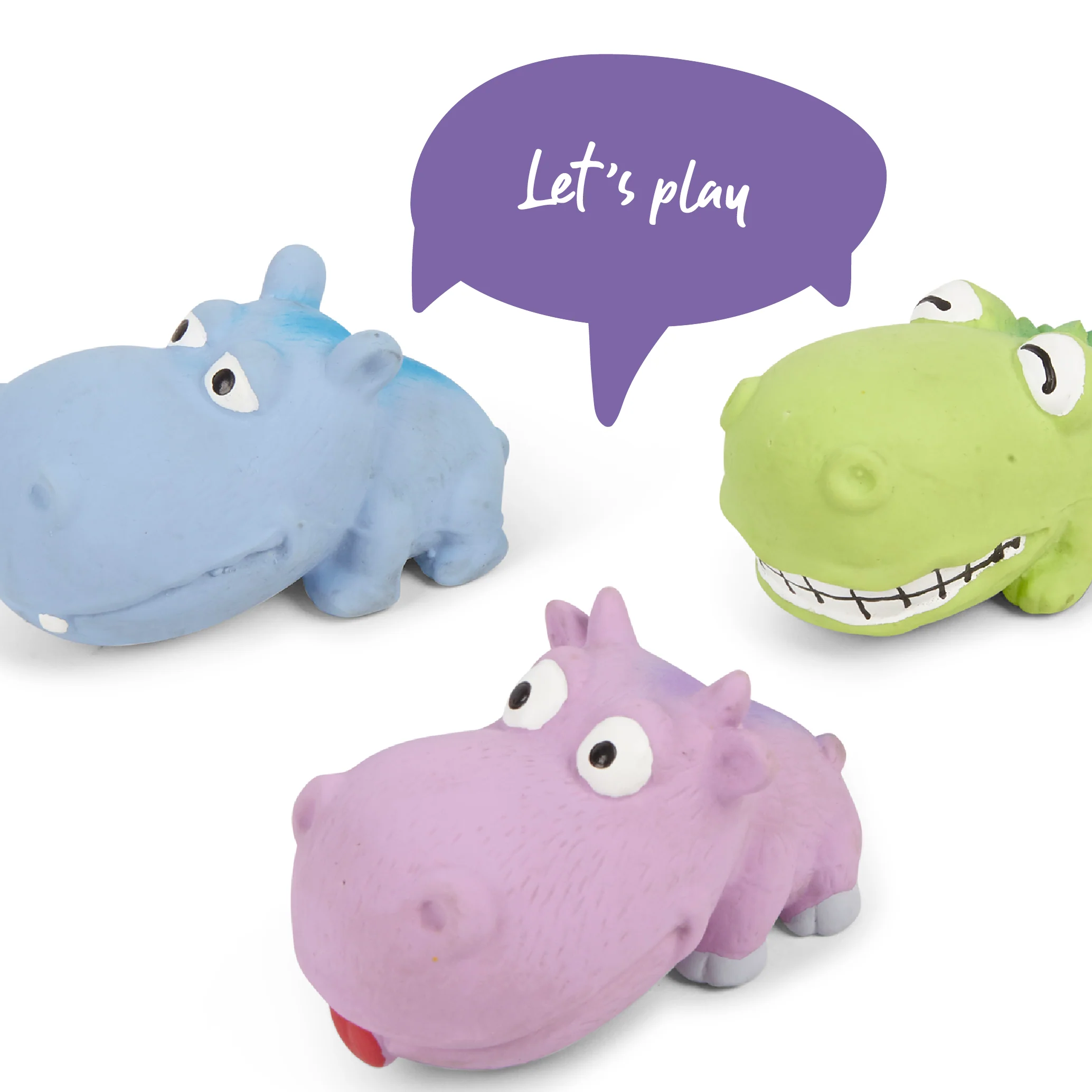Play Buddies - Mini Squeaky Dog Toys (1pc) - Image 3