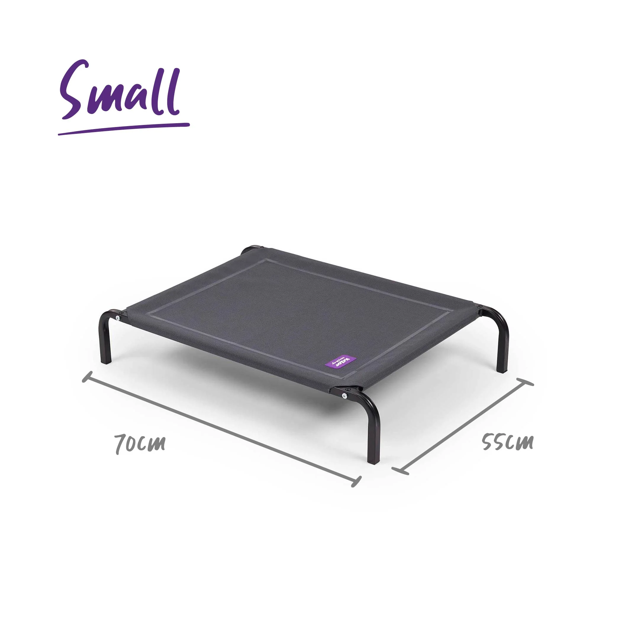 Premium Outdoor Dog Bed - Charcoal - Image 12