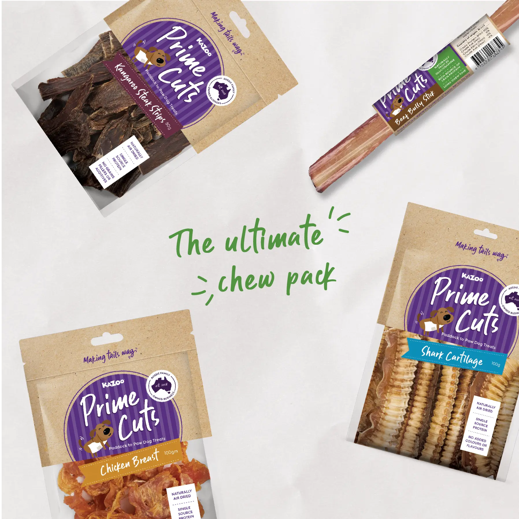 Prime Cuts Best Sellers Dog Treat Bundle - Image 3