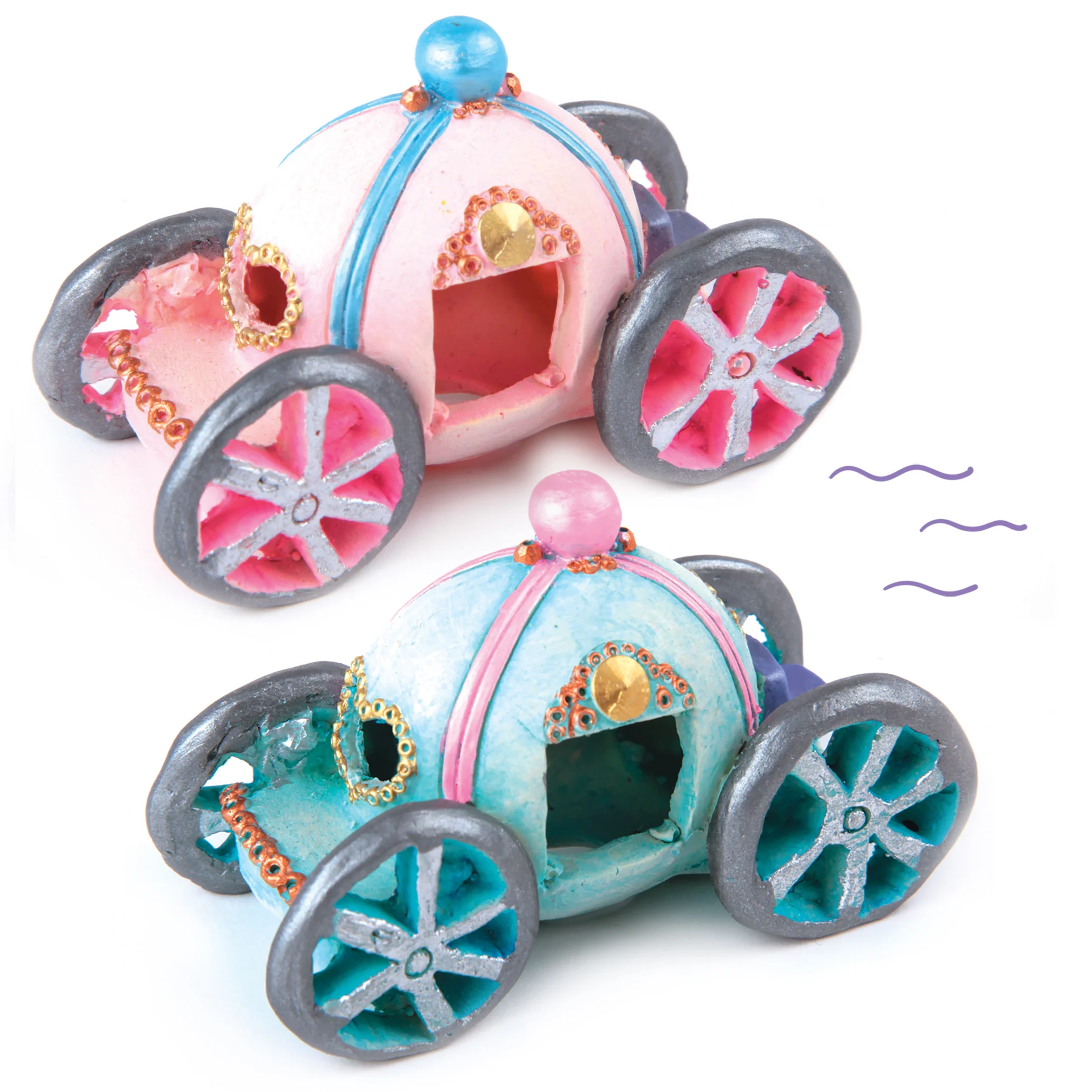 Princess Carriage Aquarium Ornament
