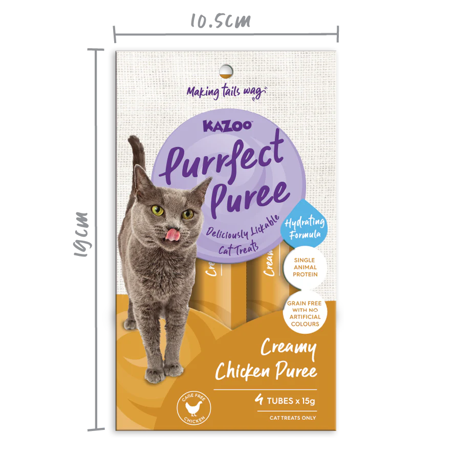 Purrfect Puree Cat Treat - Chicken - Image 5