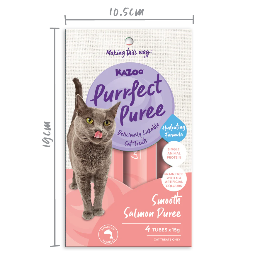 Purrfect Puree Cat Treat - Salmon - Image 6