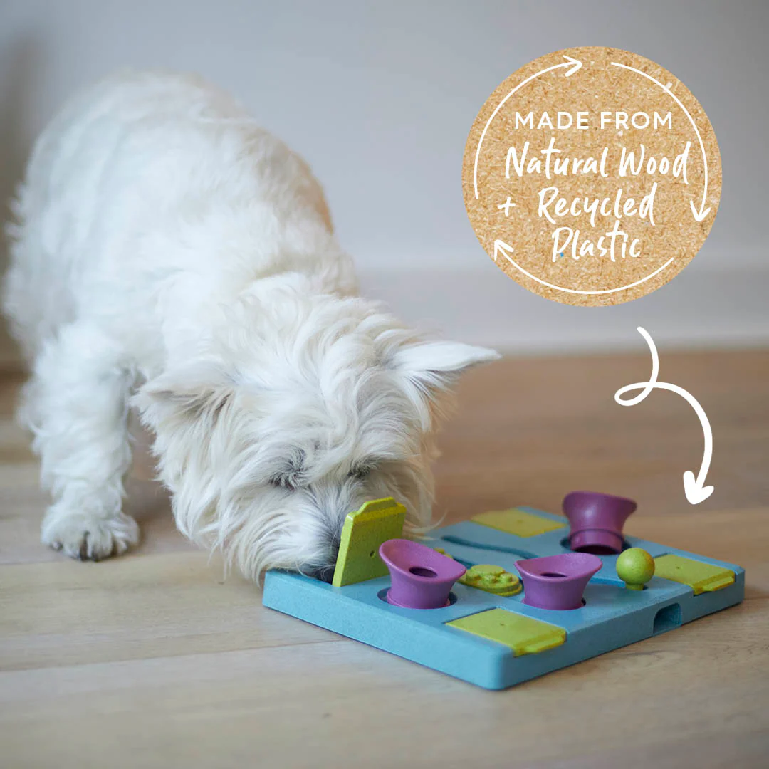 Rectangle Rumble Interactive Puzzle Dog Toy - Image 3