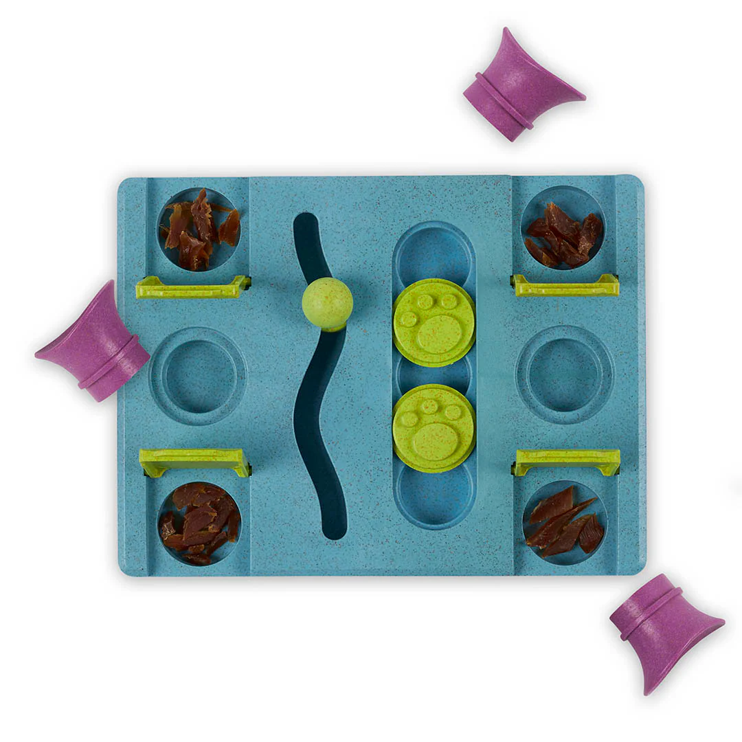 Rectangle Rumble Interactive Puzzle Dog Toy - Image 4