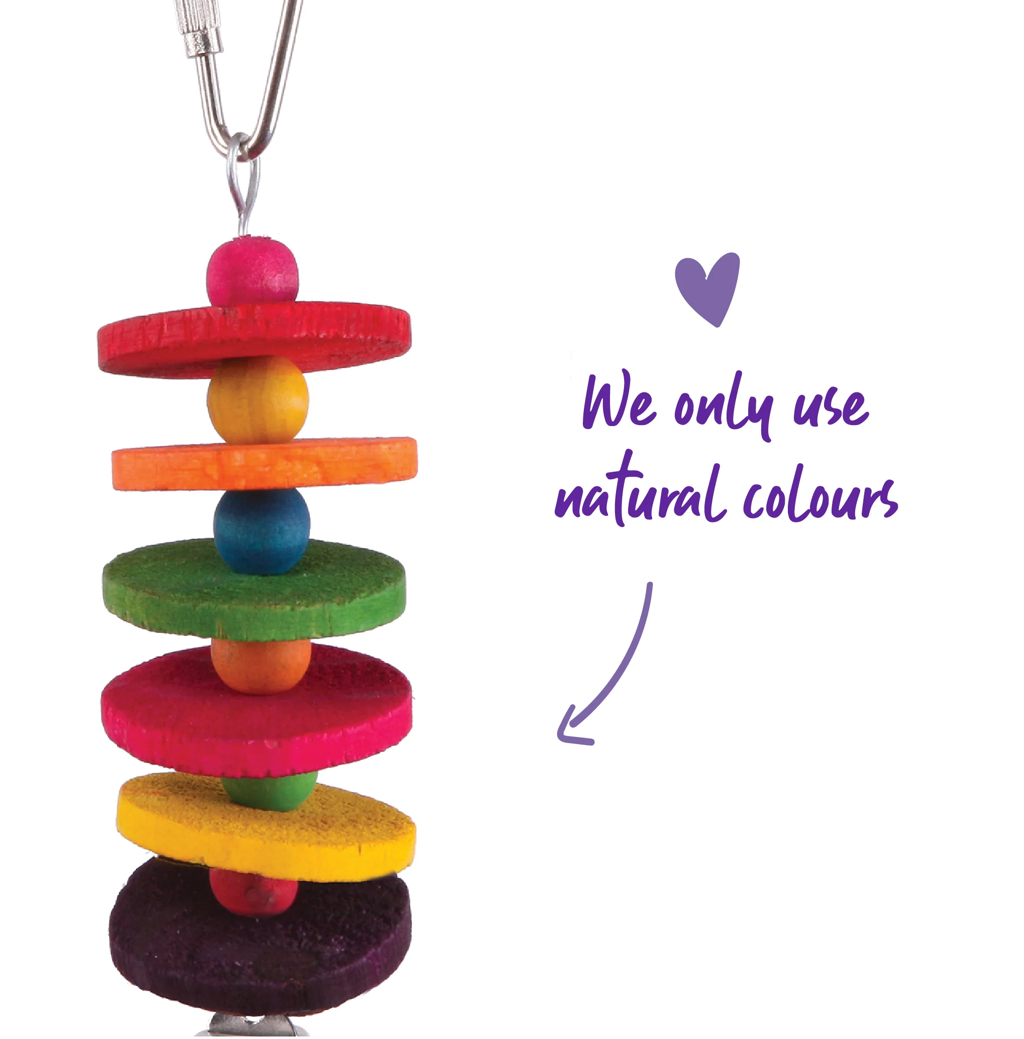 Round Chips & Bell Bird Toy - Image 3