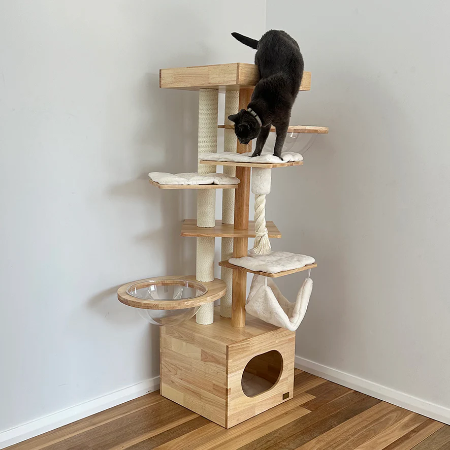 Scandi Cat Scratch Tree - Image 3