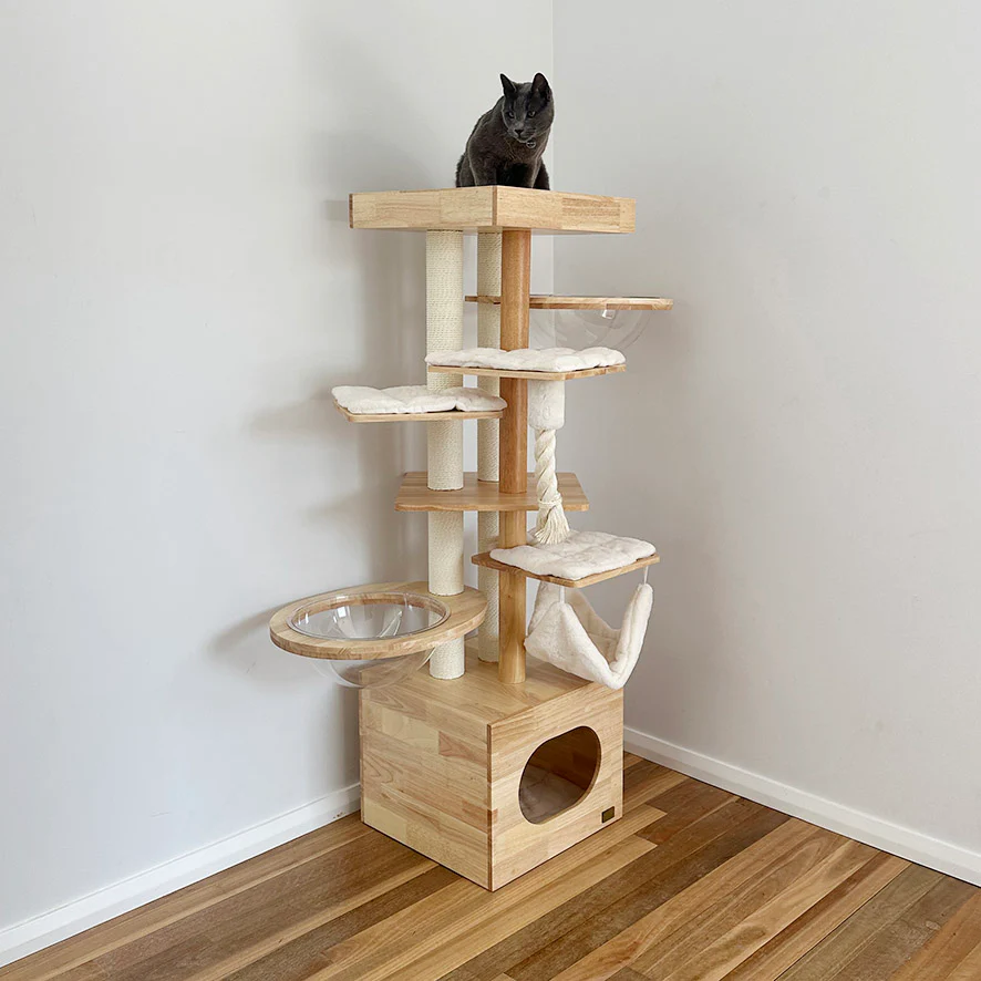 Scandi Cat Scratch Tree - Image 7