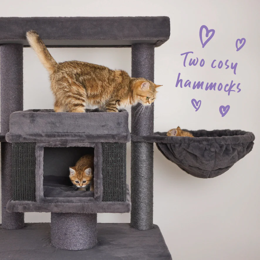 Scratchelor Pad Cat Tree - Grey - Image 4