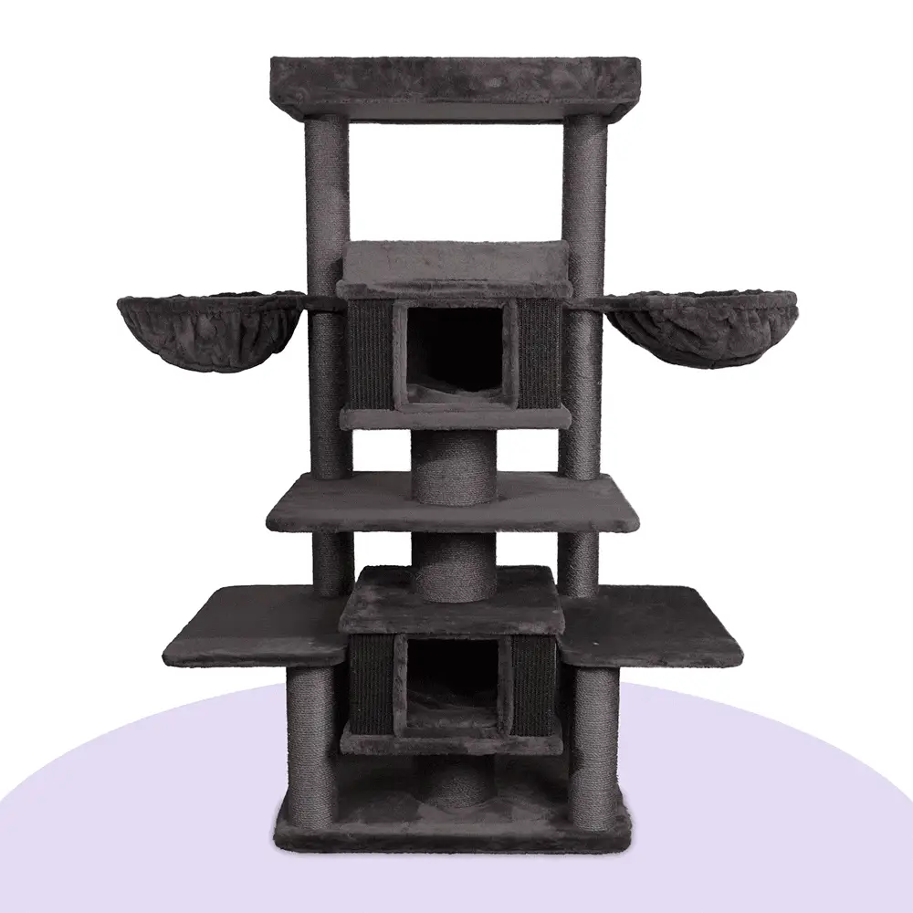 Scratchelor Pad Cat Tree - Grey - Image 6