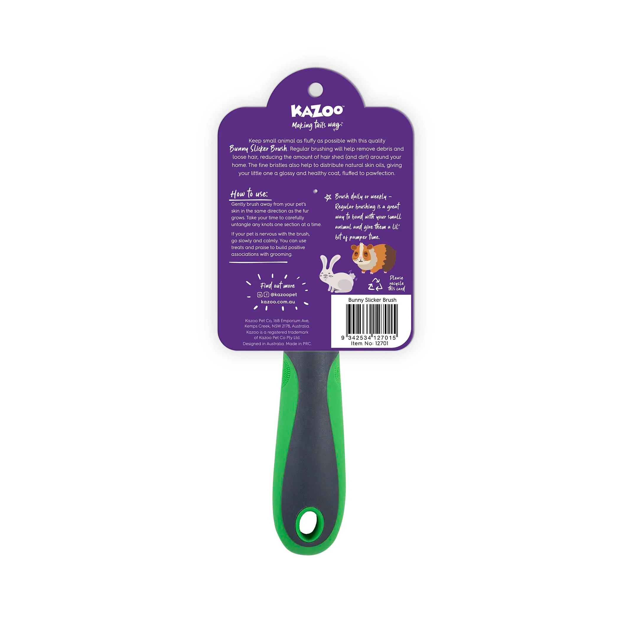 Small Animal Slicker Brush - Image 4