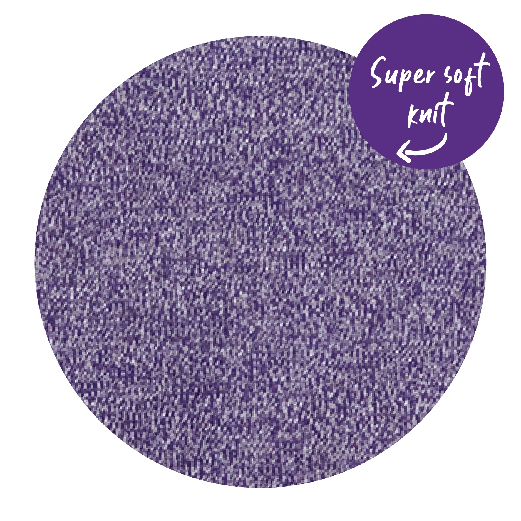 Soft Knit Dog Jumper - Lilac - Image 4