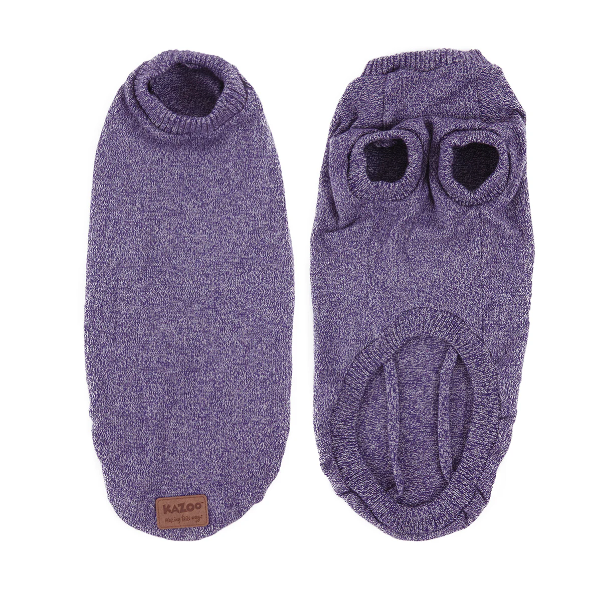 Soft Knit Dog Jumper - Lilac - Image 6
