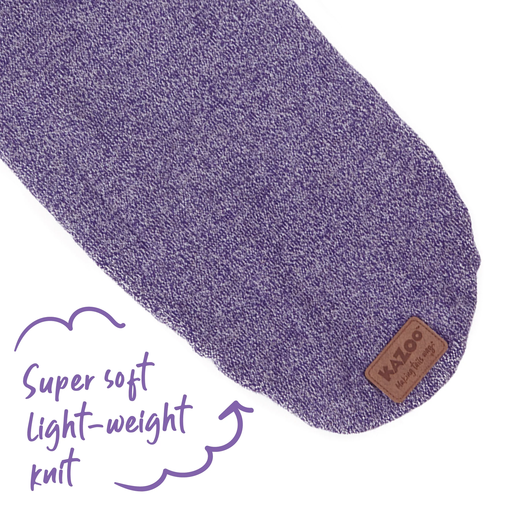 Soft Knit Dog Jumper - Lilac - Image 8