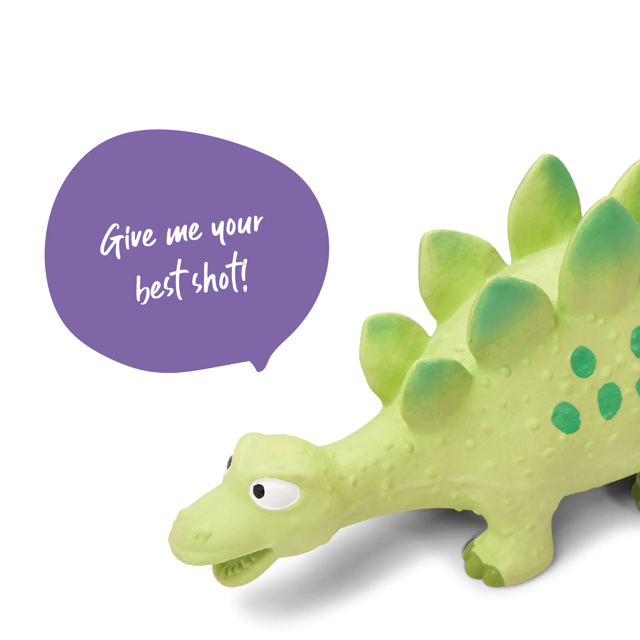 Squeaky Stegosaurus Dog Toy - Image 4