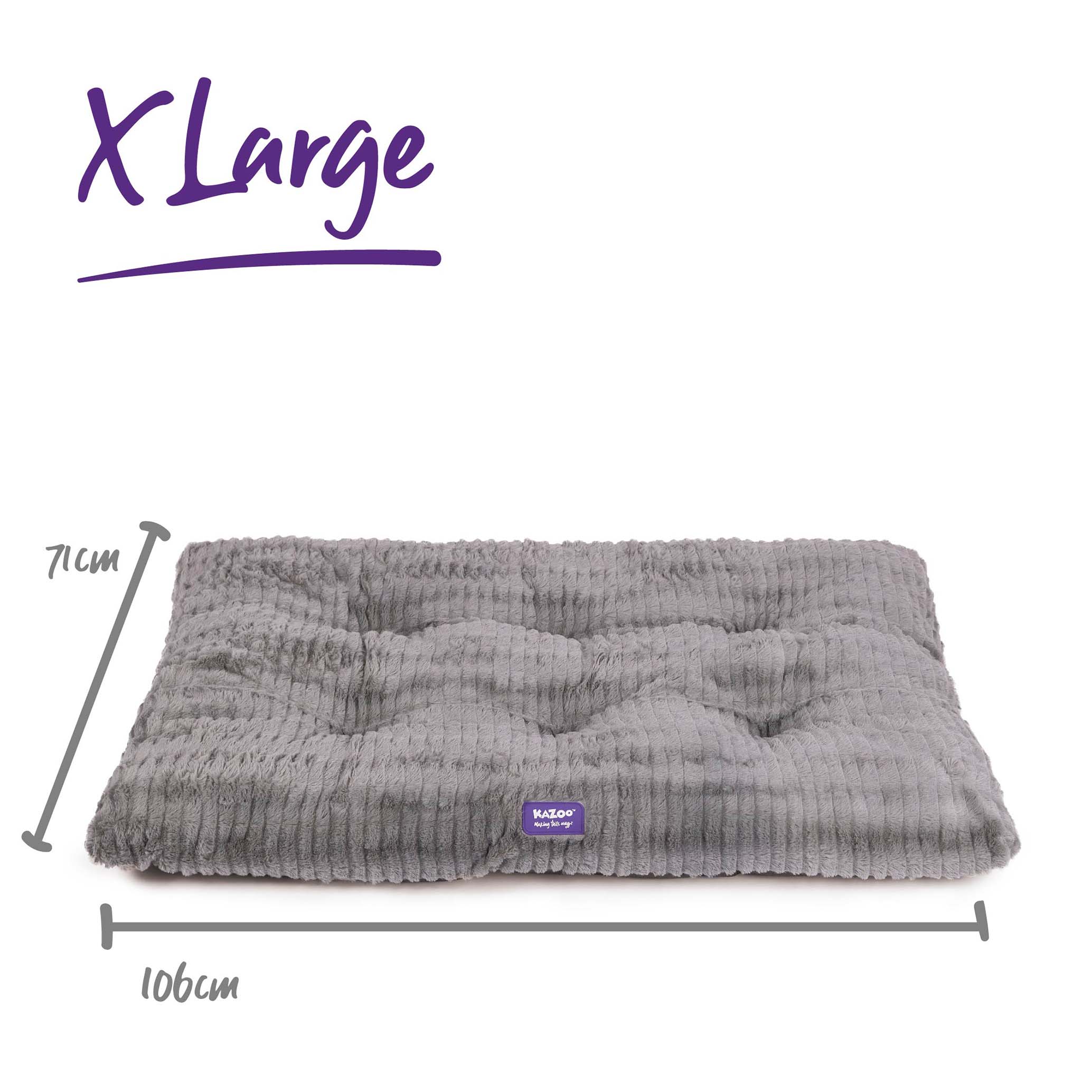 Storm Dog Pillow Bed - Grey - Image 10