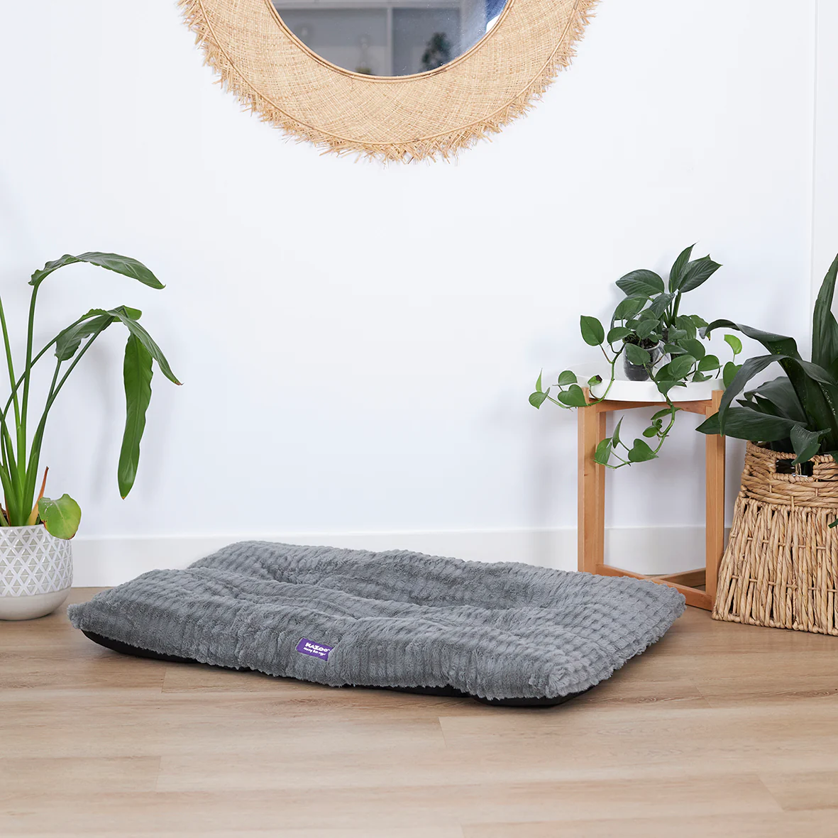 Storm Dog Pillow Bed - Grey - Image 4