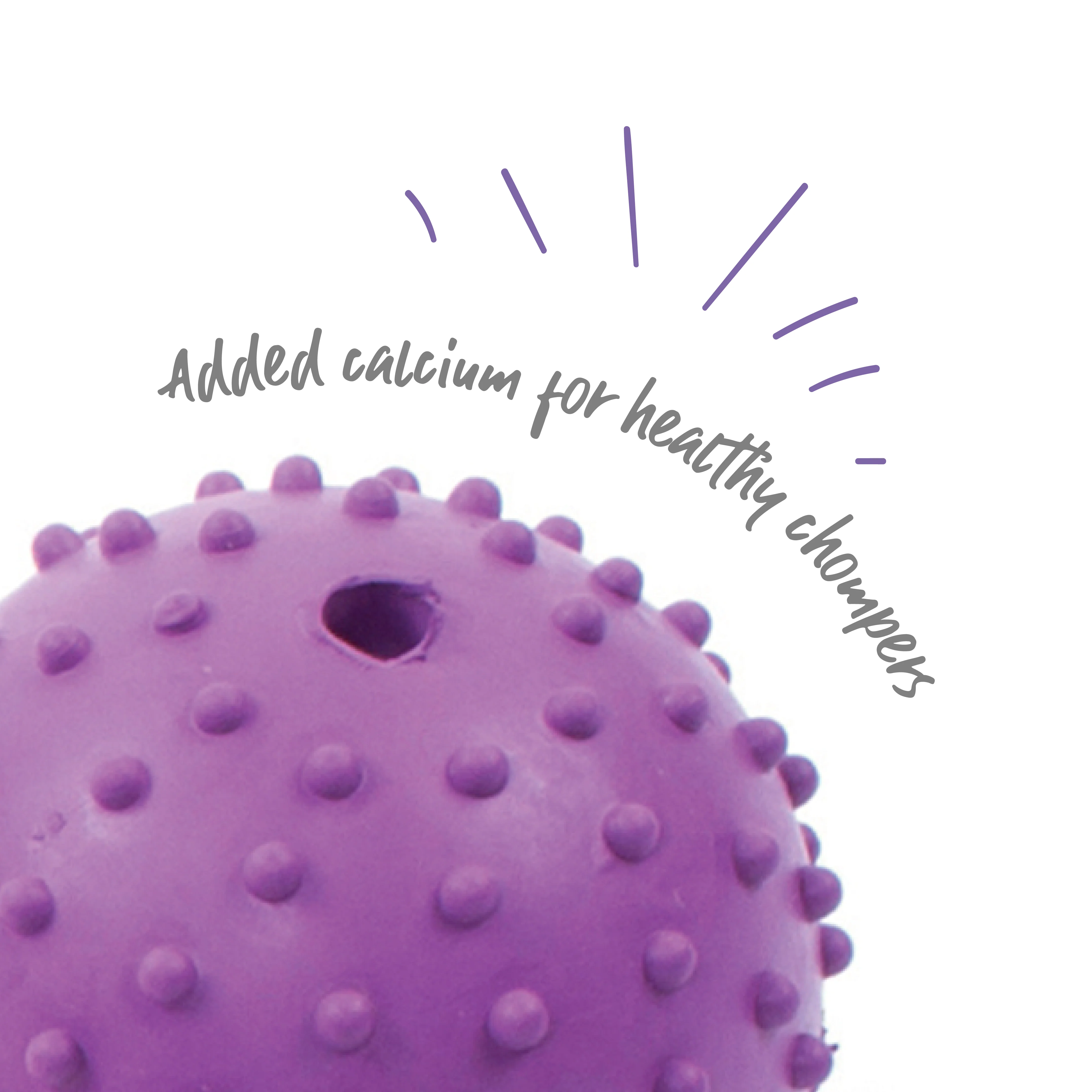 Super Strong Studded Rubber Ball Dog Toys - Image 3