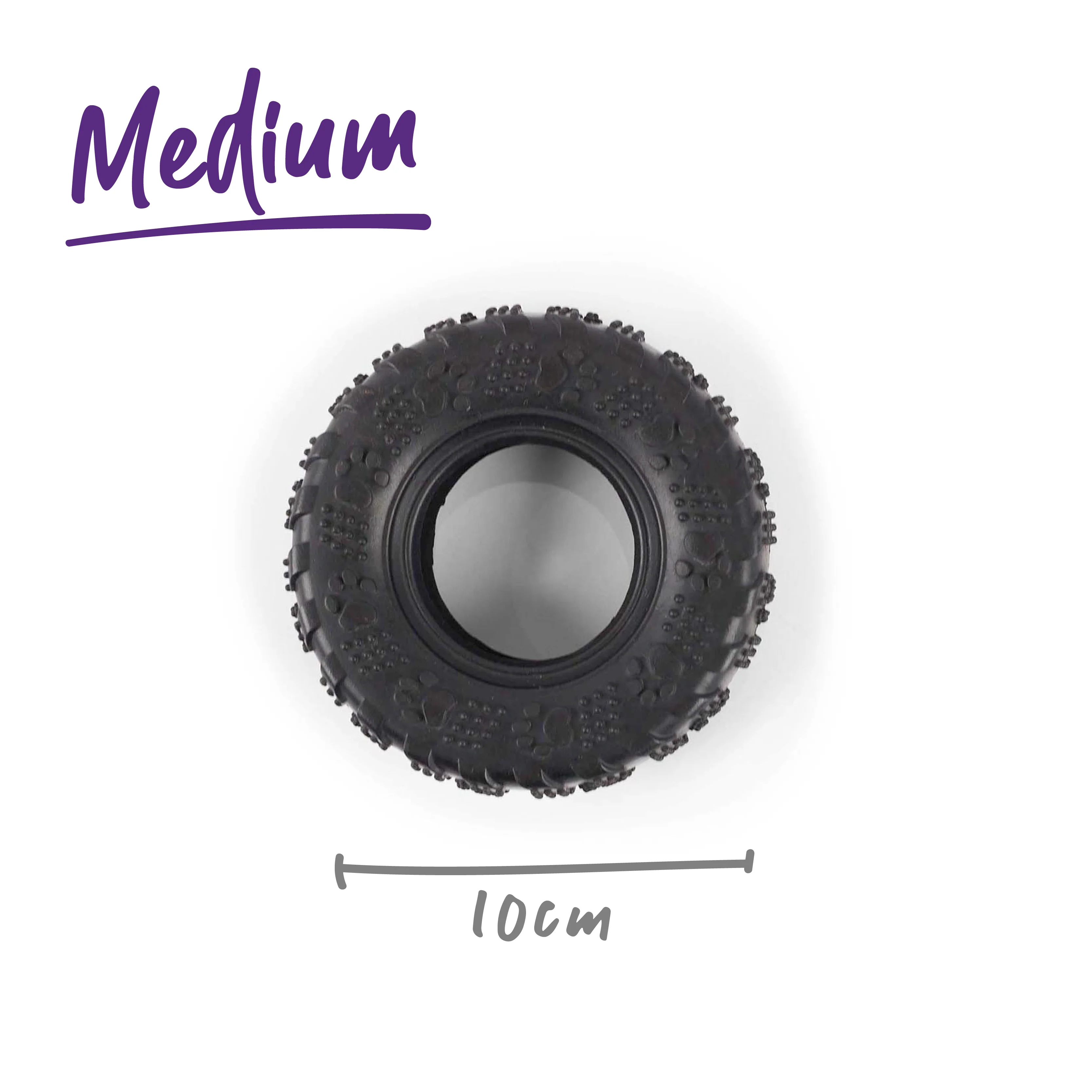 Toothy Tyre Dog Toy - Image 6