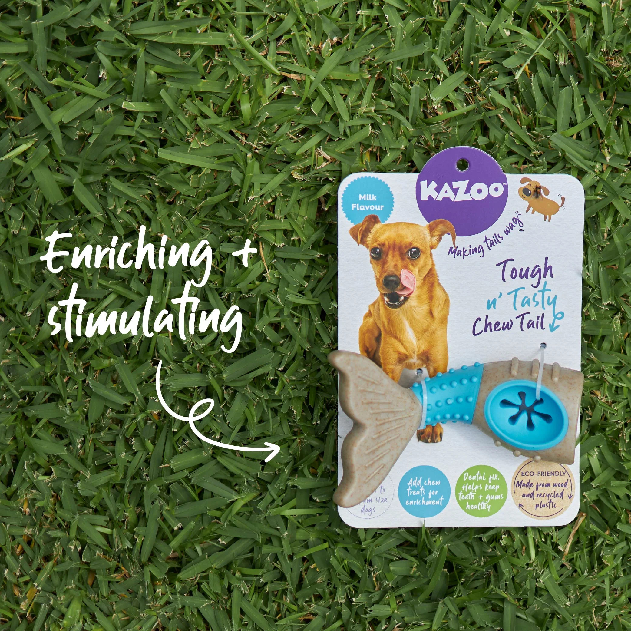 Tough N' Tasty Chew Tail - Milk - Image 8