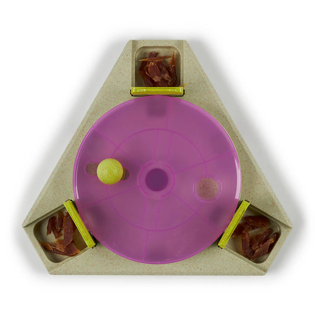 Triangle Turn Interactive Puzzle Play Dog Toy - Image 4