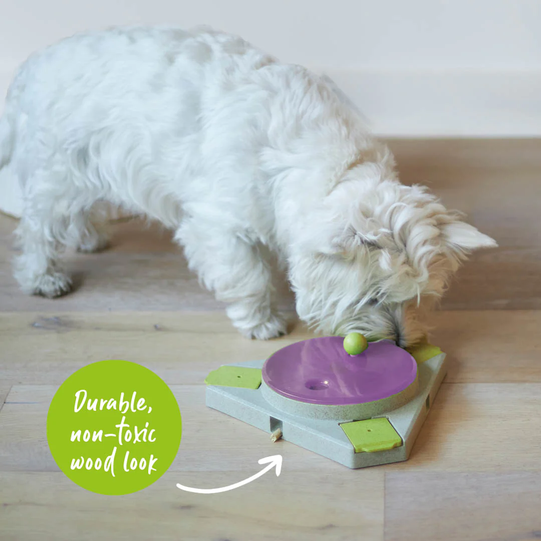 Triangle Turn Interactive Puzzle Play Dog Toy - Image 7