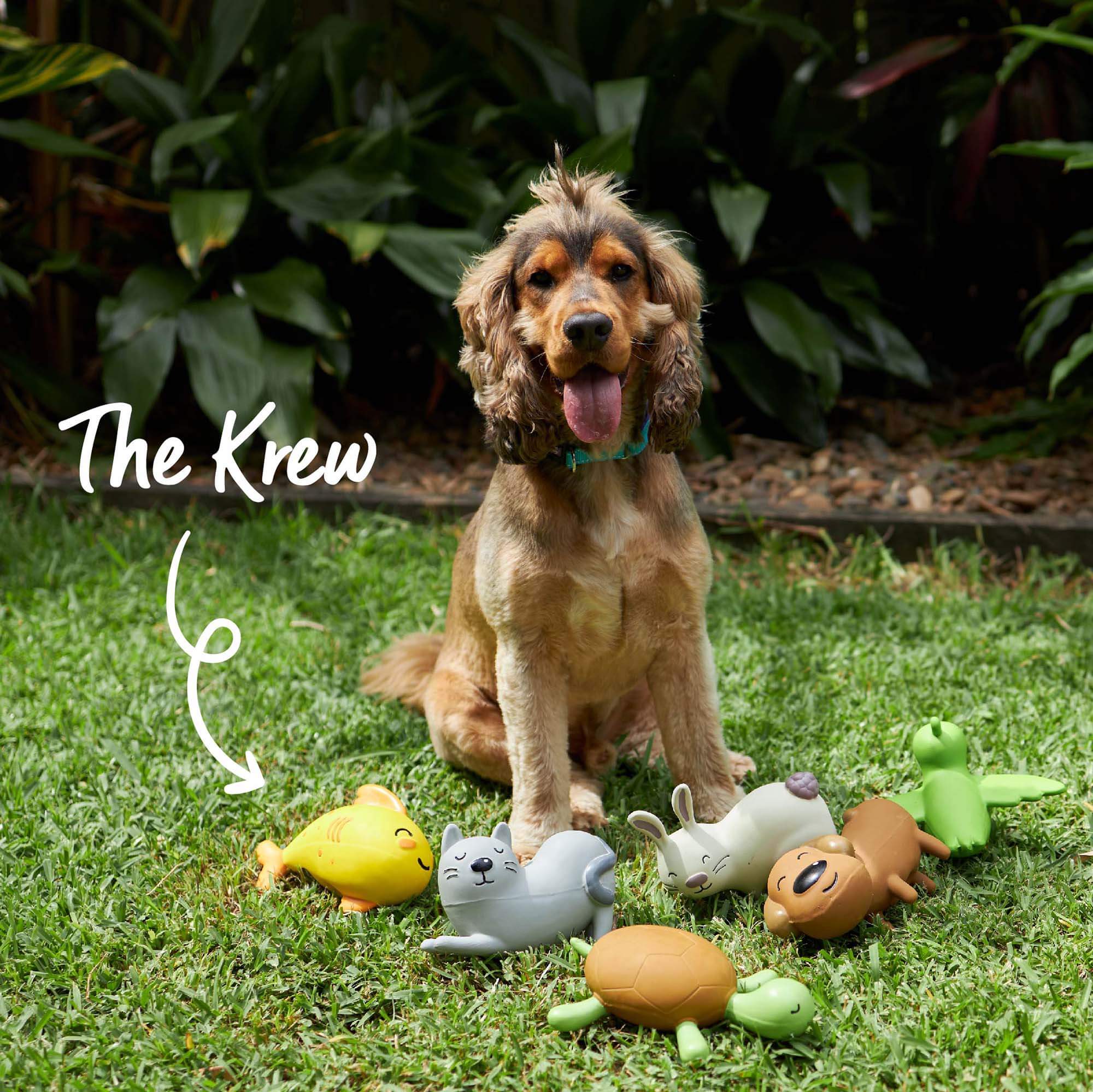 Vivi the Bunny - Medium Squeaky Dog Toy - Image 2