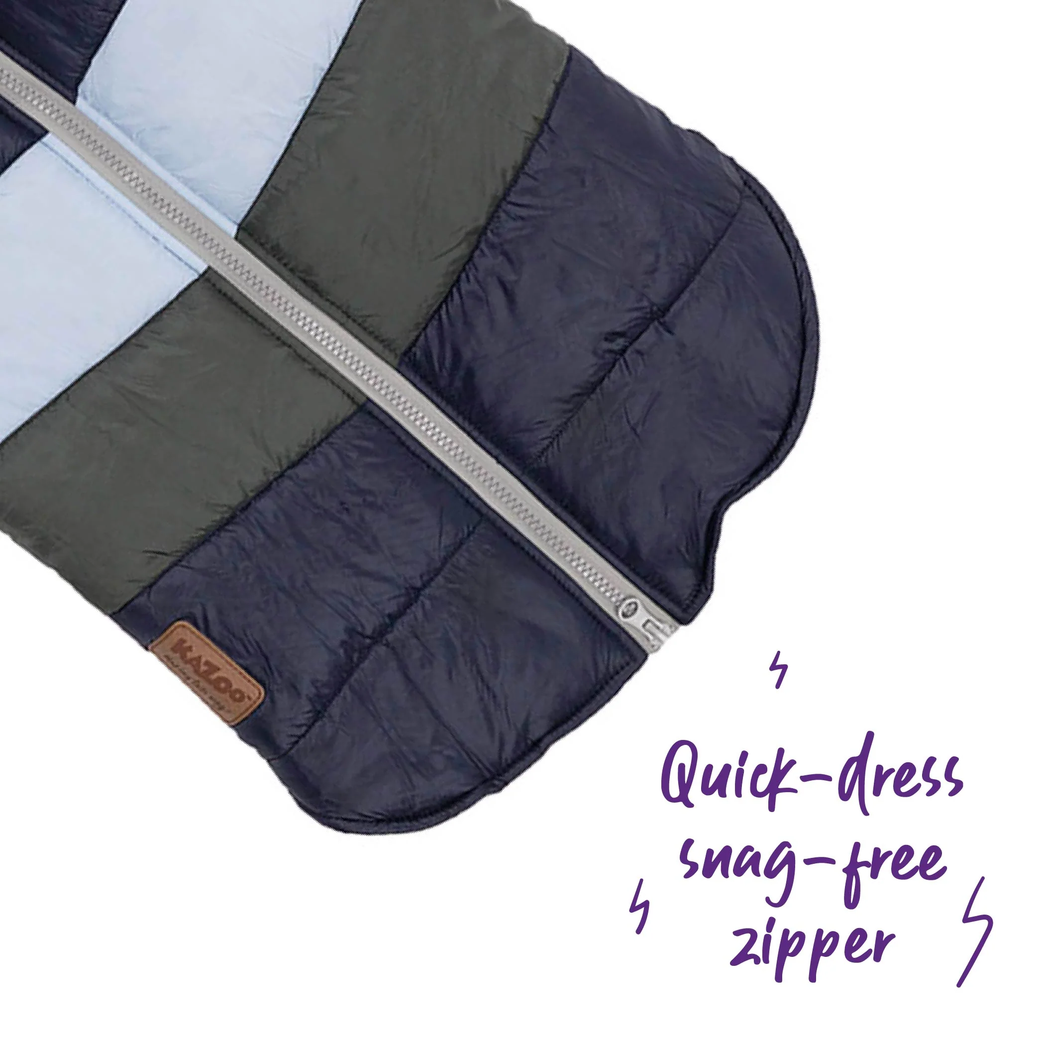 Vovo Dog Puffer Jacket - Seabreeze - Image 7
