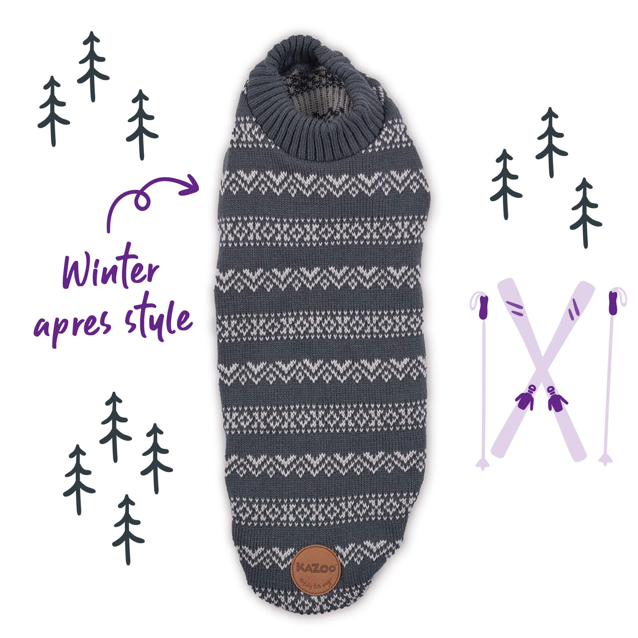 Winter Wonder Dog Jumper - Image 2