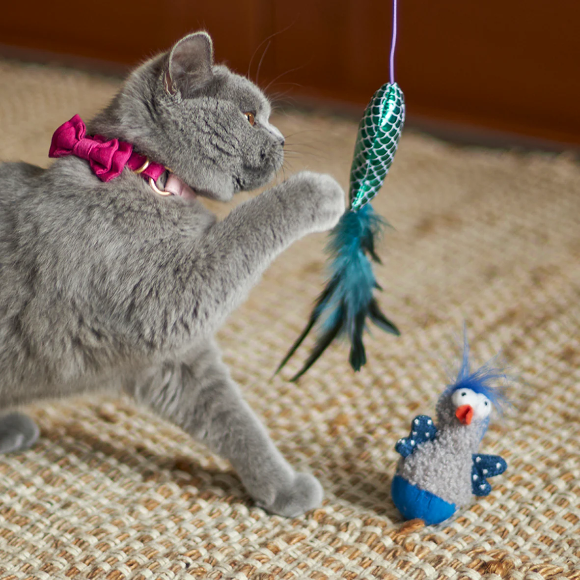 Wobble Duck cat toy - Image 4