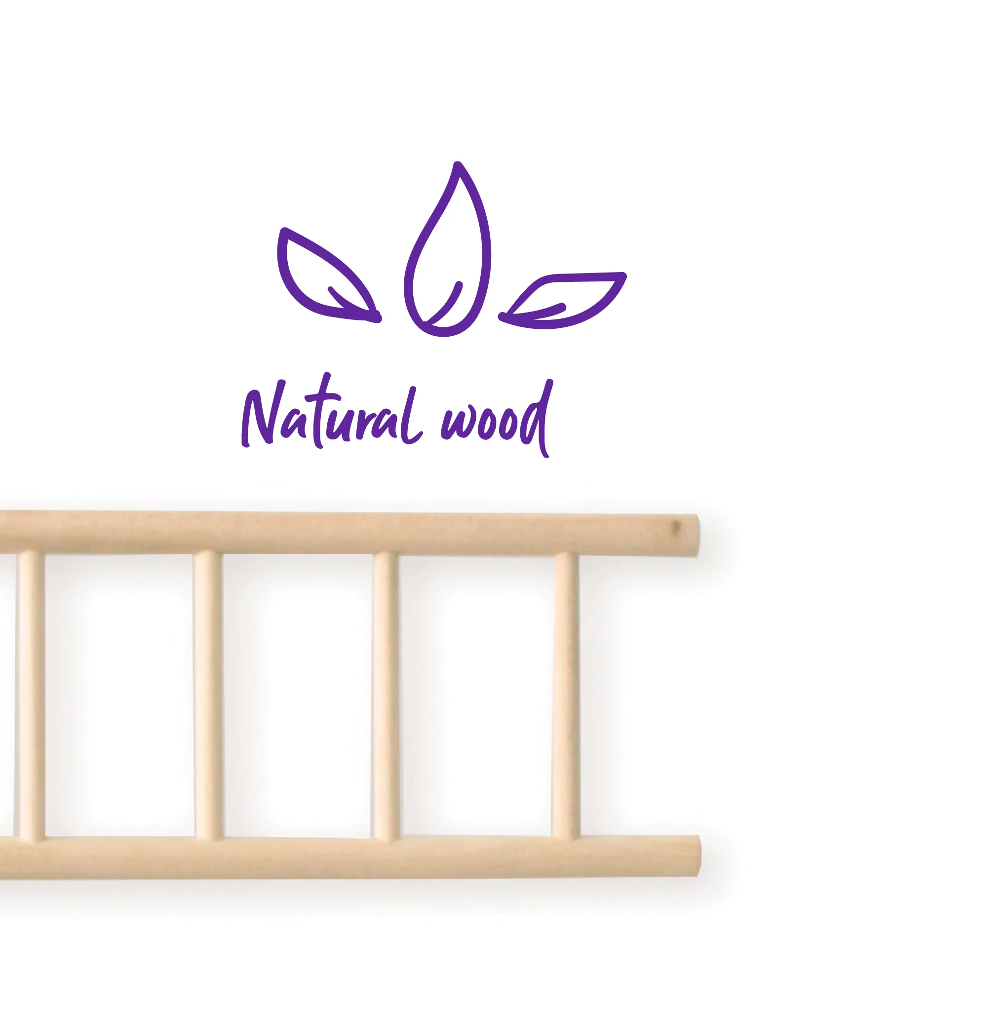 Wooden Bird Ladder - Image 3