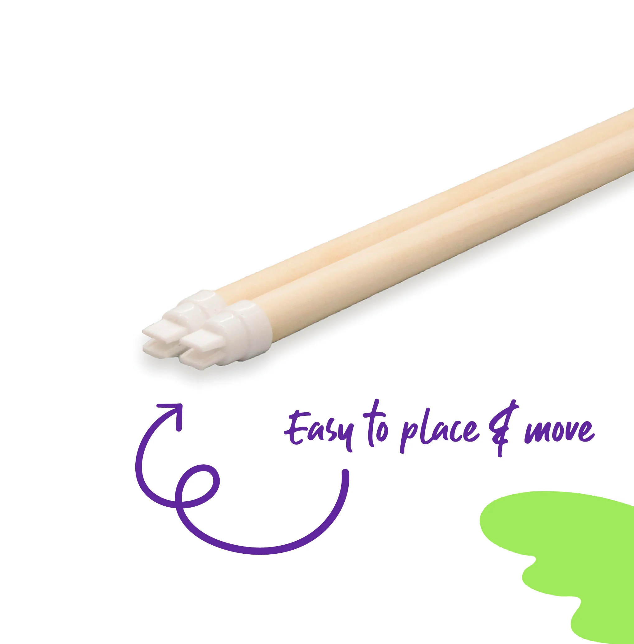 Wooden Bird Perch- 2 Pack - Image 2