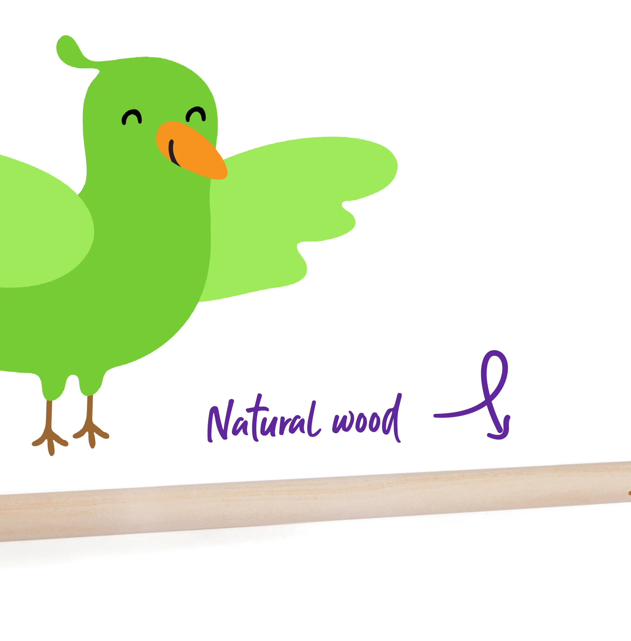 Wooden Bird Perch- 2 Pack - Image 3